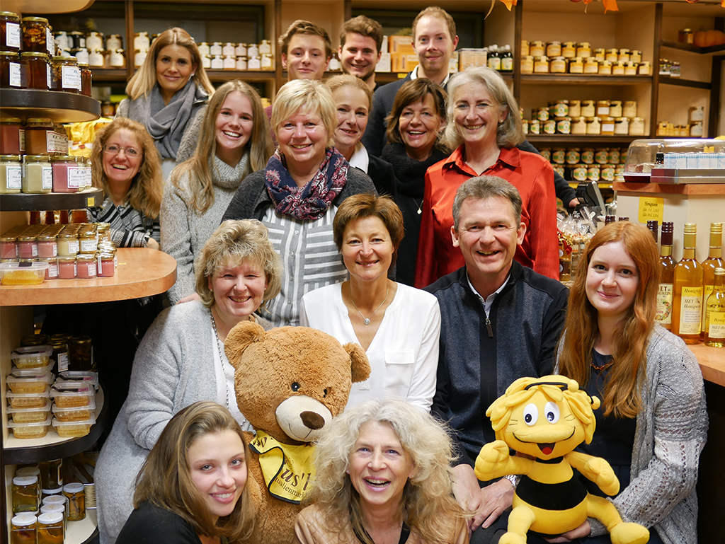 Das Team des Honighäus'l am Viktualienmarkt