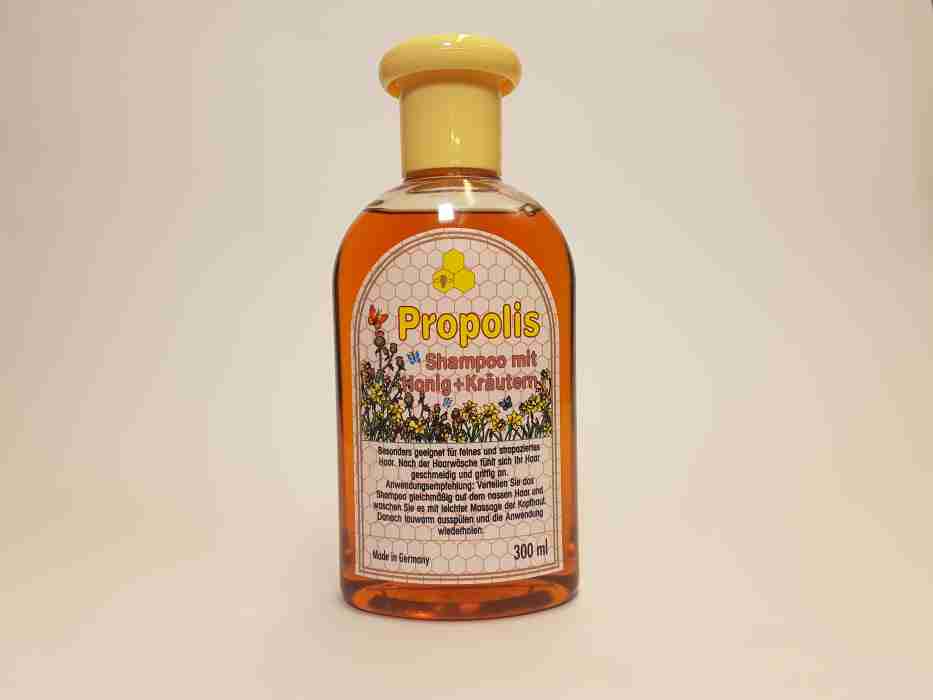 Propolis und Honigschampoo